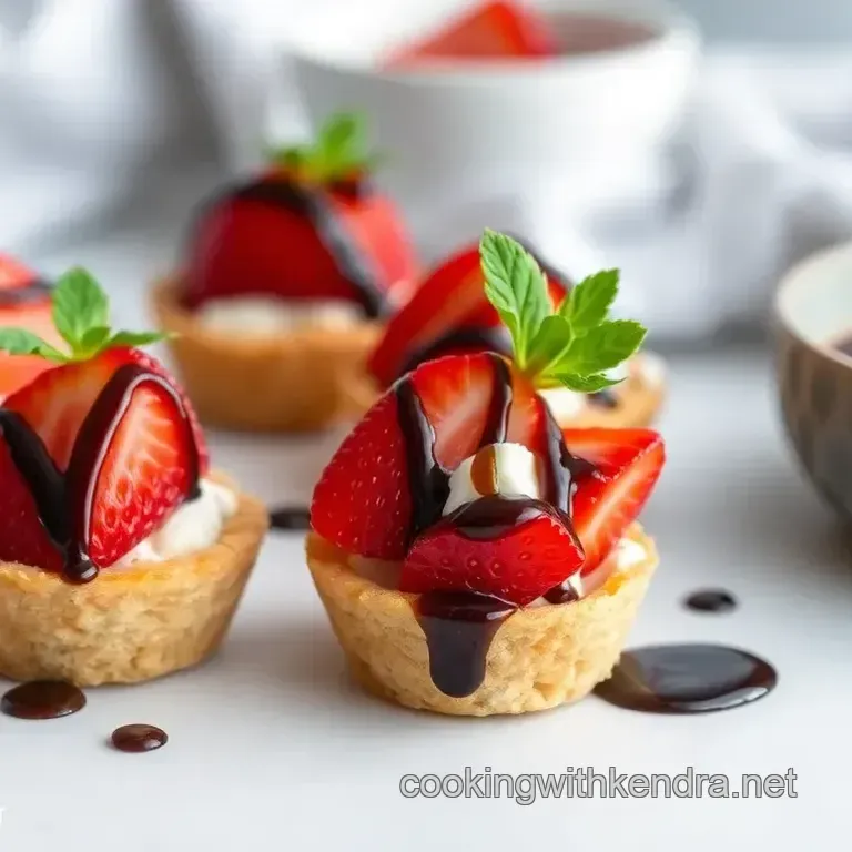 Easy Strawberry Ricotta Bites Delight