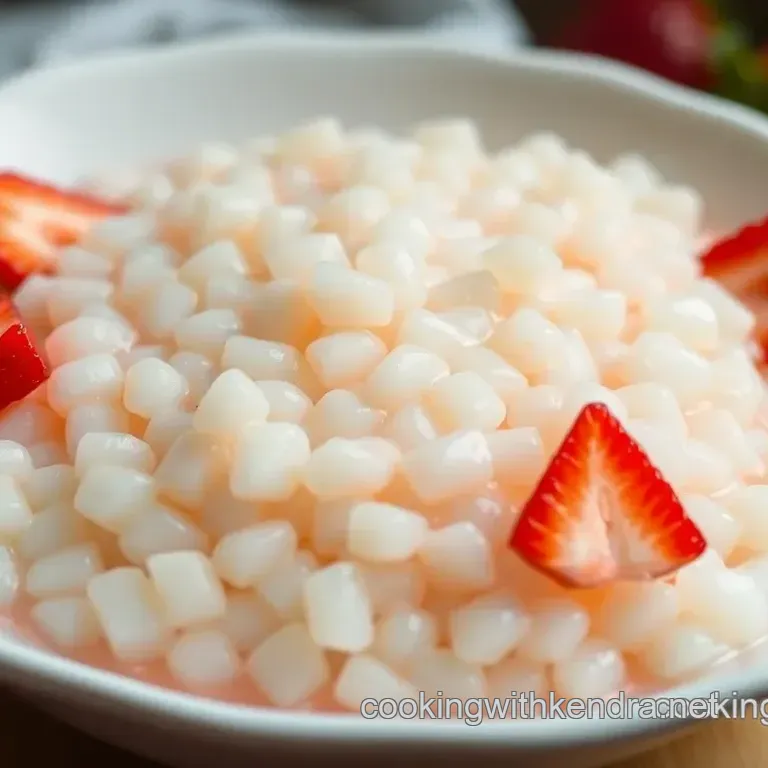 Strawberry Sago Delight: A Fruity Dessert Experience