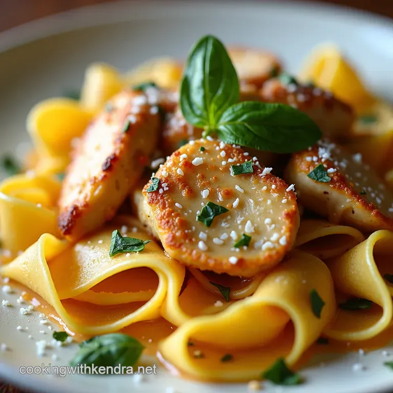 SunDrenched Tuscan Chicken Pappardelle A Creamy OnePan Dream