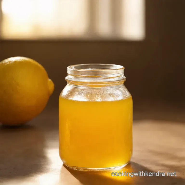Sunshine in a Jar The Ultimate Lemon Syrup Recipe presentation