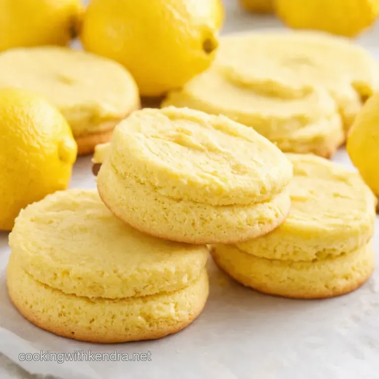 Sunshine Lemon Butter Cookies