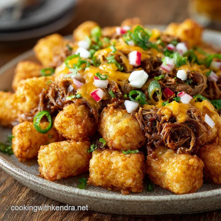 Super Bowl Snacks: the Greatest Pulled Pork Tot-Chos of All Time presentation