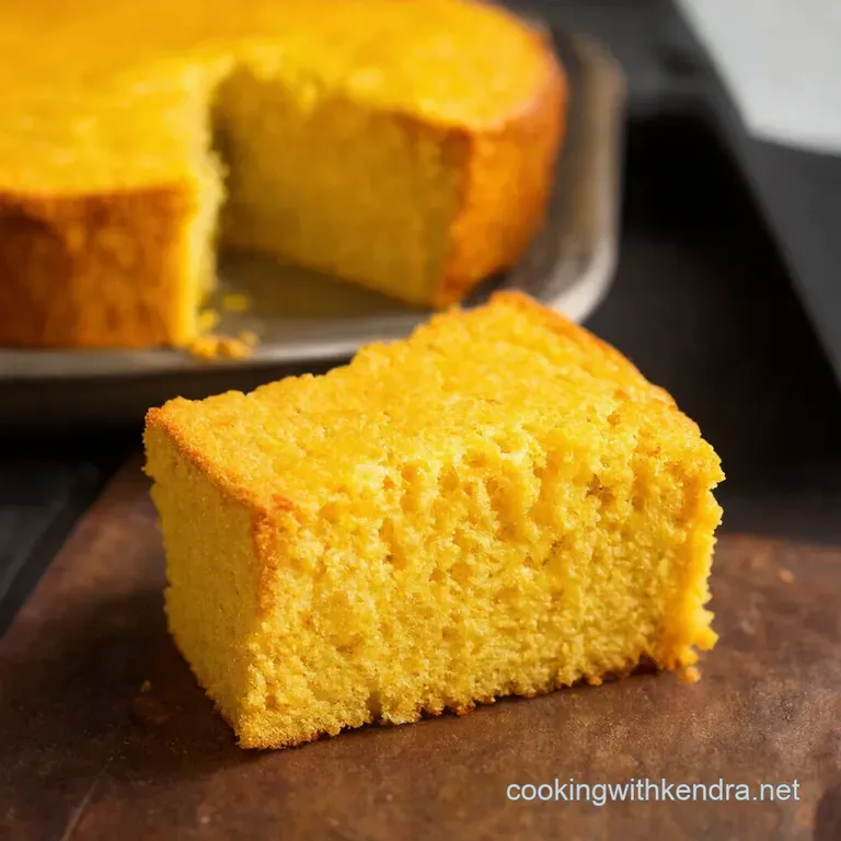 Super Corny Cornbread presentation