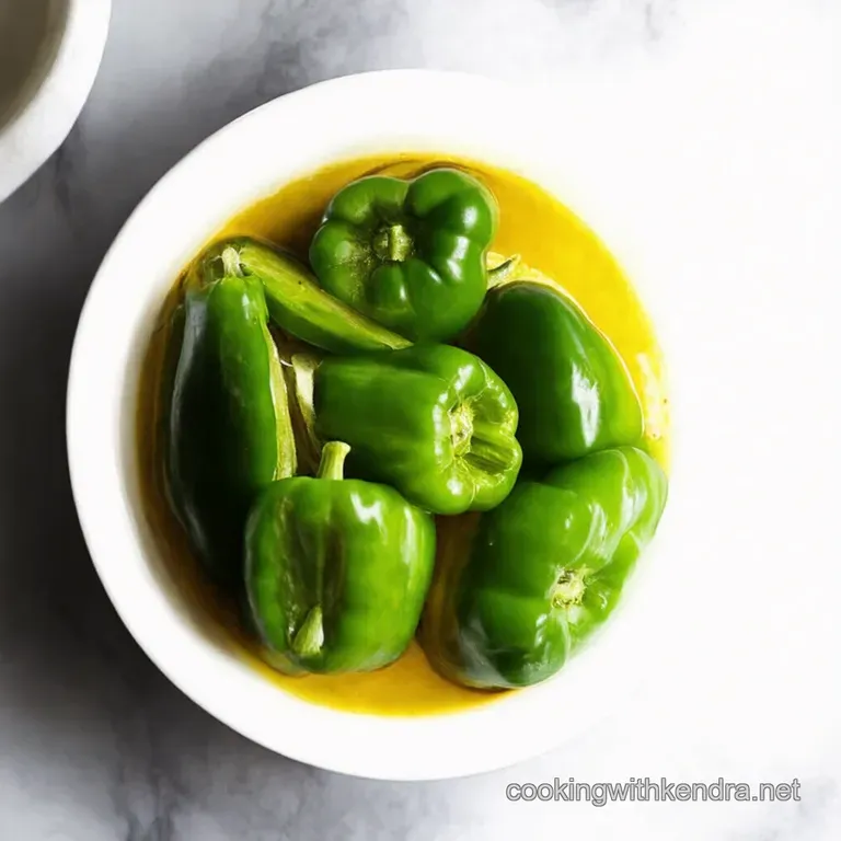 Sweet and Savory Sautéed Green Peppers