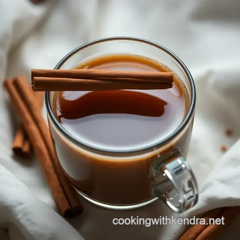 Sweet Cinnamon Elixir: the Perfect Cinnamon Syrup presentation