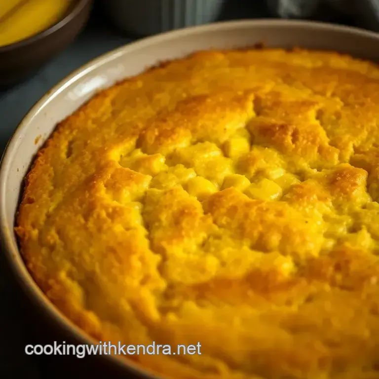 Sweet & Savory Corn-Kissed Cornbread presentation