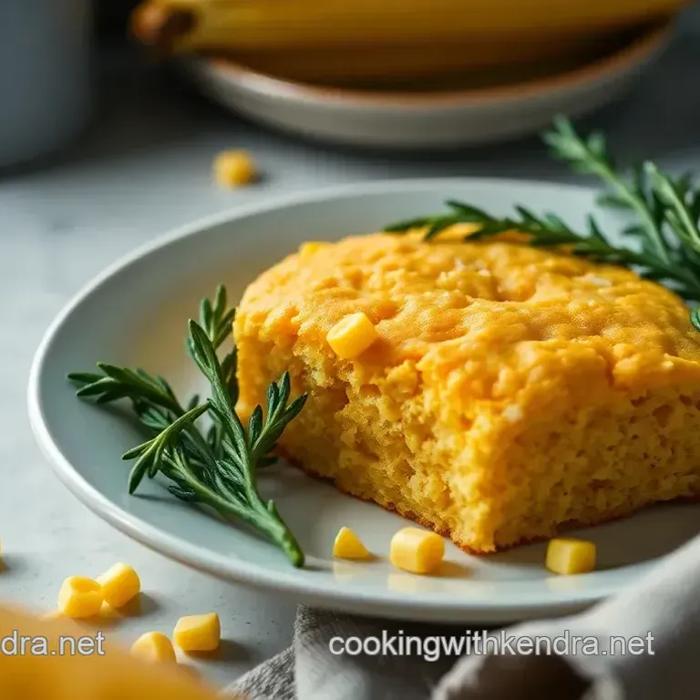 Sweet & Savory Corn-Kissed Cornbread