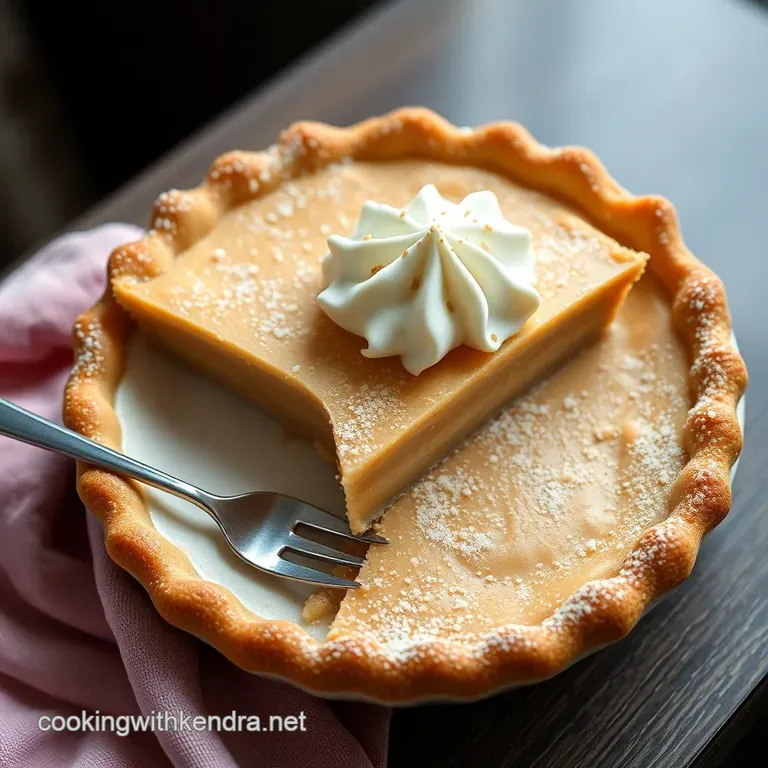 Sweet Surrender: Canadian Sugar Pie (Tarte au Sucre)
