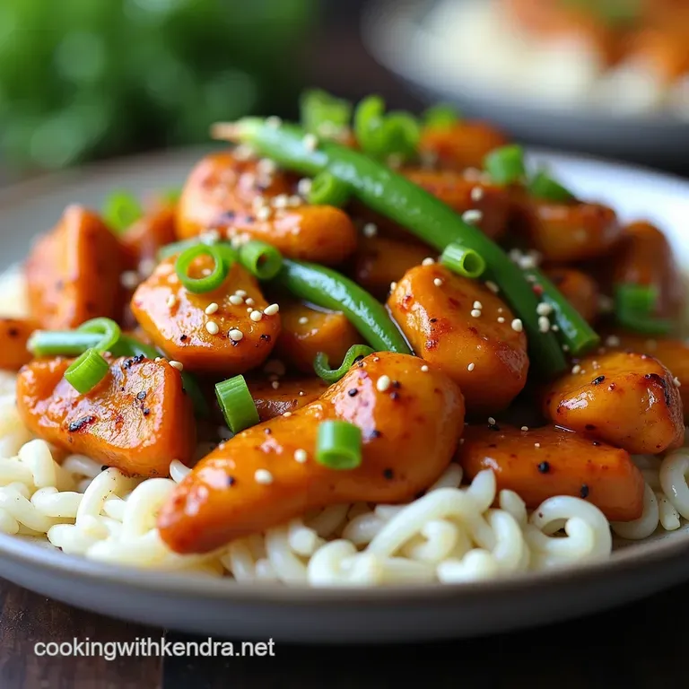 TakeawayStyle Black Pepper Chicken StirFry