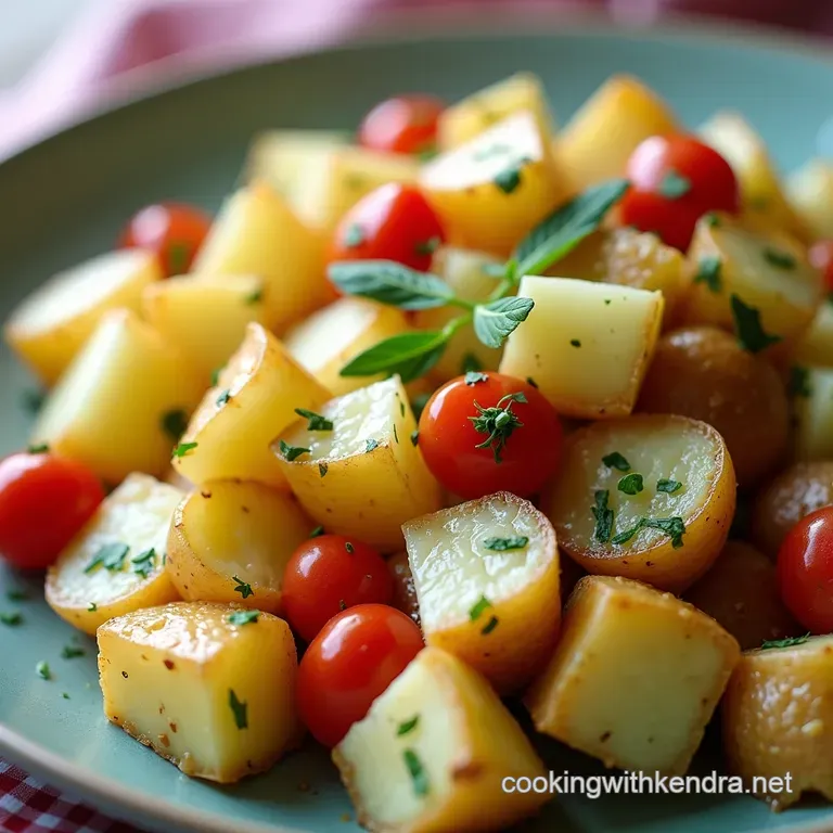 The Proper Picnic Platter Tangy Mustard Herb Potato Salad