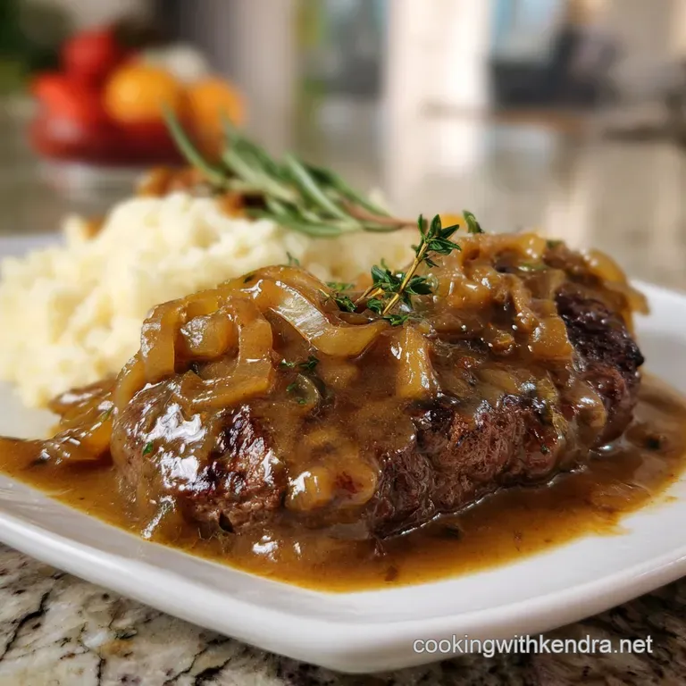 Easy Smothered Venison Cube Steak
