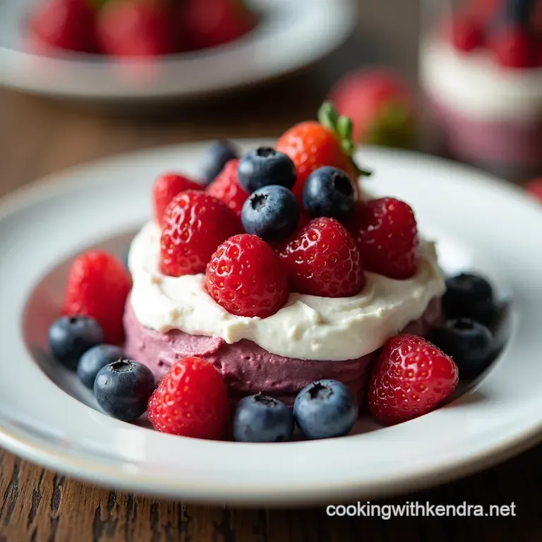 The AllAmerican Red White and Blue Layered Berry Trifle