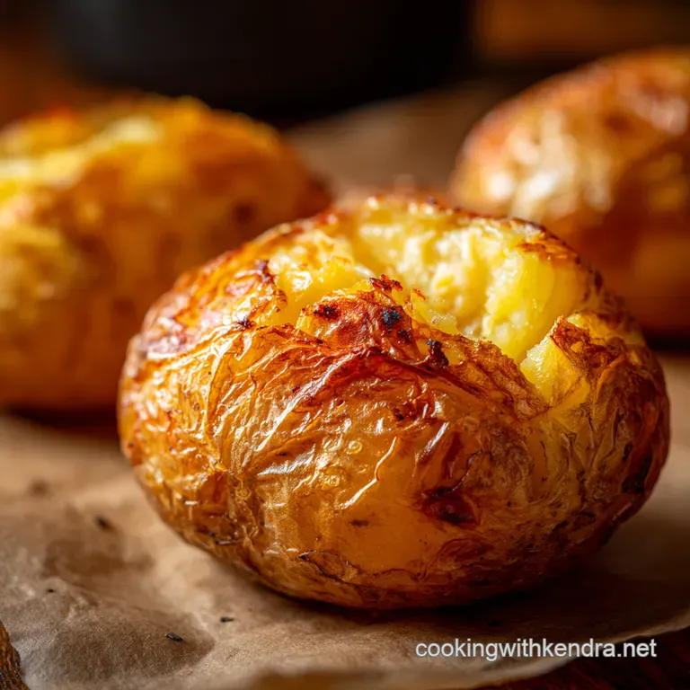 The Crispy Skin Revolution Fluffy Air Fryer Jacket Potato