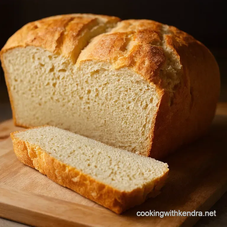 The Easiest Ever Classic White Bread Bread Machine presentation