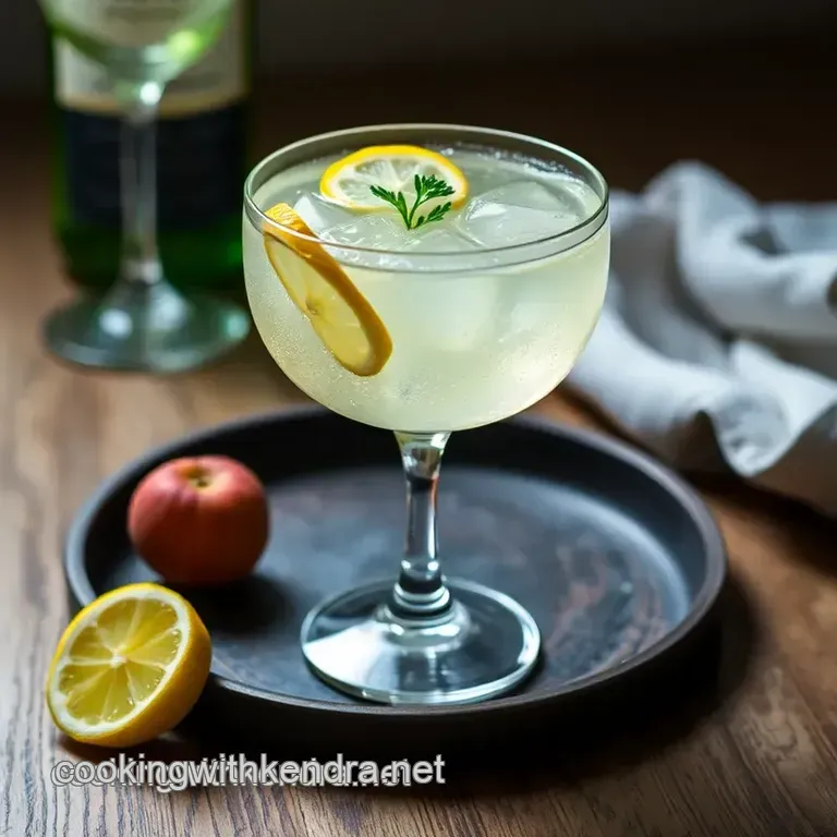 The Elderflower Sparkler presentation
