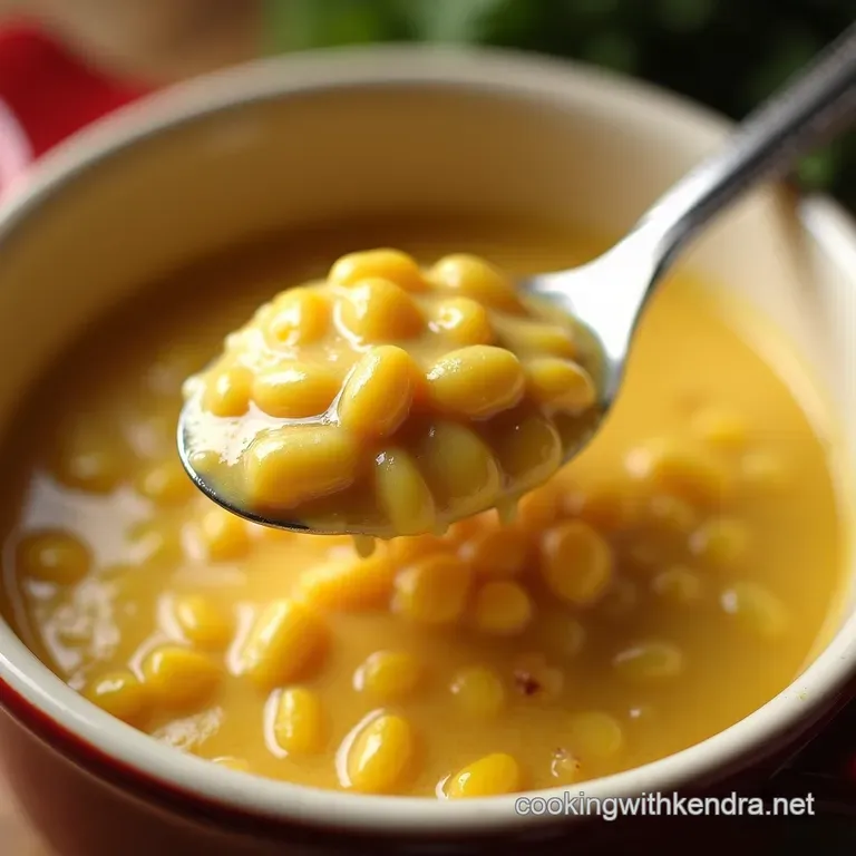 The Golden Hour Chowder Rich Creamy Sweet Corn Classic presentation