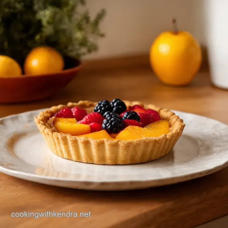 The Indoor Gardeners Dream Tart presentation