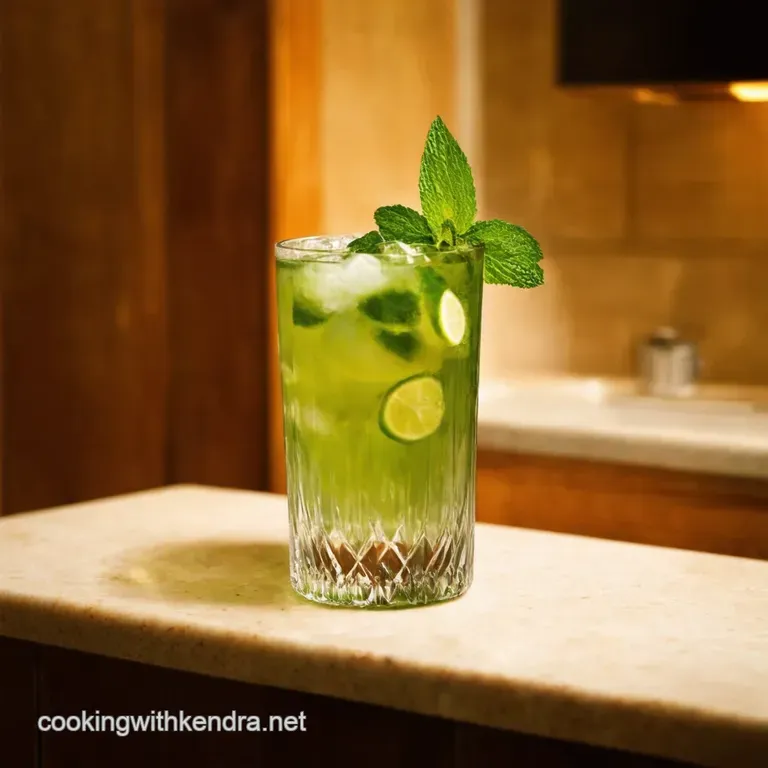 The Kentucky Kiss A Mint Julep Recipe presentation
