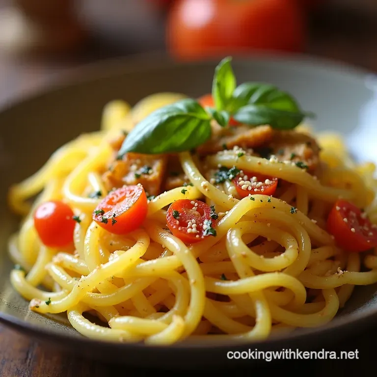 The Lowcarb Lifesaver Perfectly Roasted Spaghetti Squash Noodles presentation