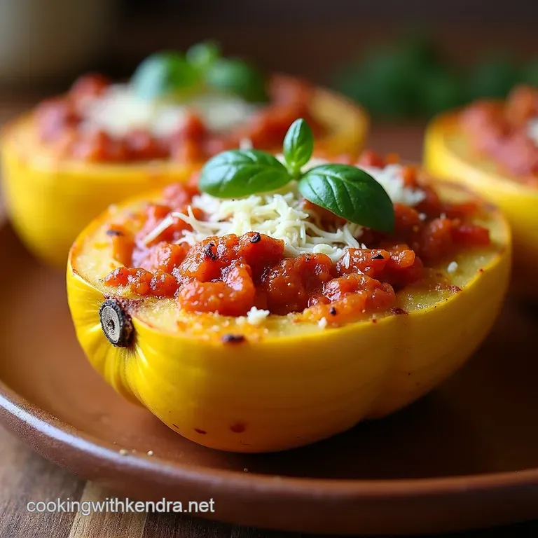 The Midweek Marvel Foolproof Baked Spaghetti Squash presentation