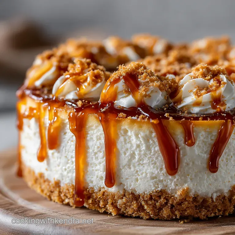 The NoFuss FiveIngredient Biscoff Dream Cheesecake
