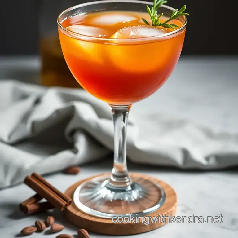 The Paper Plane: a Perfectly Balanced Bourbon Cocktail presentation