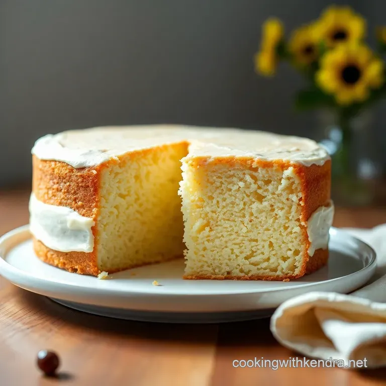 The Perfect Homemade Vanilla Cake (Victoria Sponge Style)