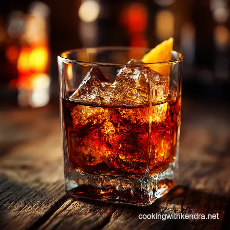 The Perfect Manhattan a Classic Cocktail Recipe presentation