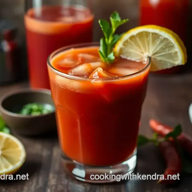 The Perfect Virgin Mary: A Refreshing Non-Alcoholic Classic