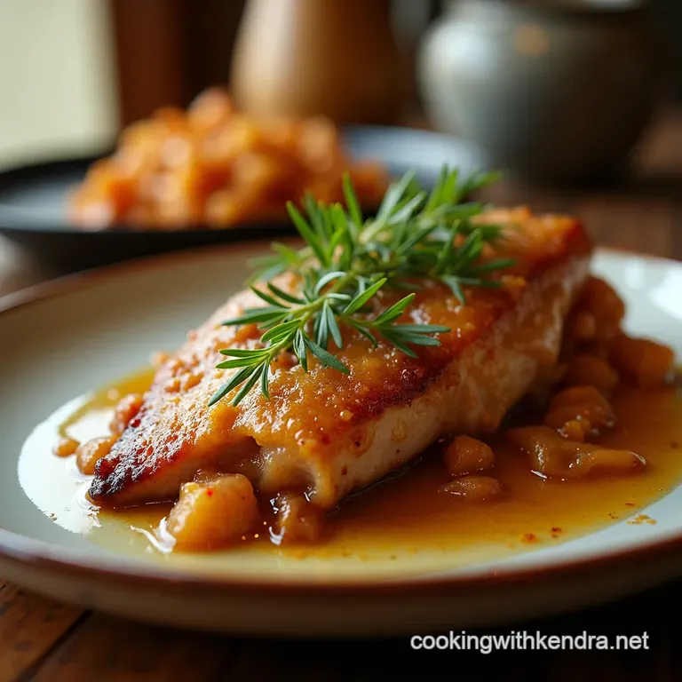 The Perfectly Managed Duck Confit Crispy Skin Tender Meat presentation
