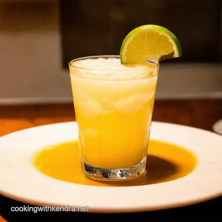 The Perfectly Tart Pisco Sour presentation