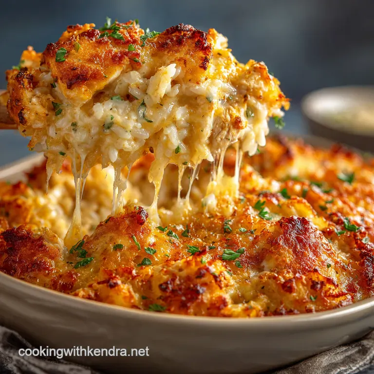 The Queens Creamy Chicken and Rice Casserole Fit for a Sunday Roast