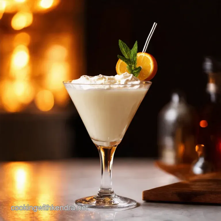 The Ultimate Brandy Milk Punch presentation