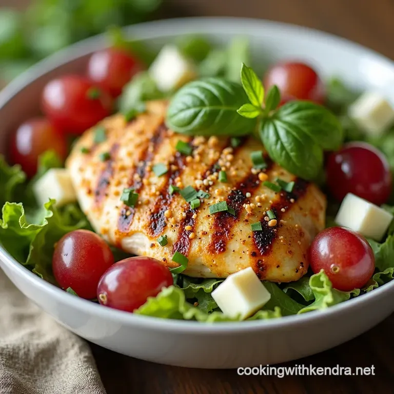 The Ultimate Chicken Salad with Grapes A Sweet Savory Delight