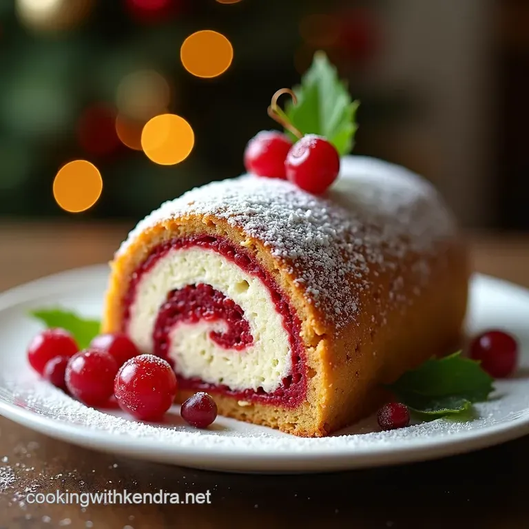 The Ultimate Festive Yule Log Cake Christmas Showstopper