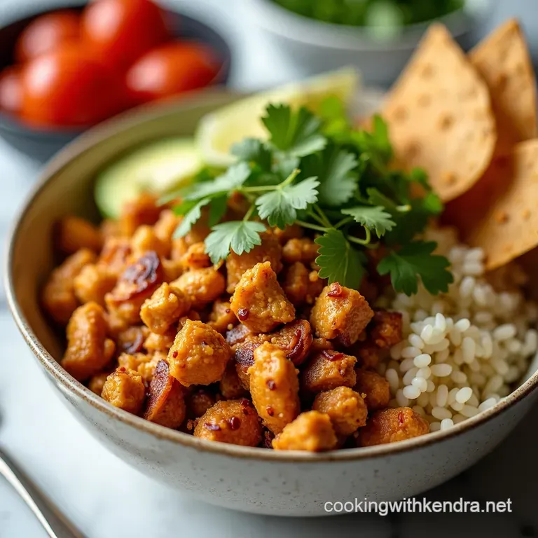 The Ultimate Copycat Chipotle Chicken Burrito Bowl Glow Glaze