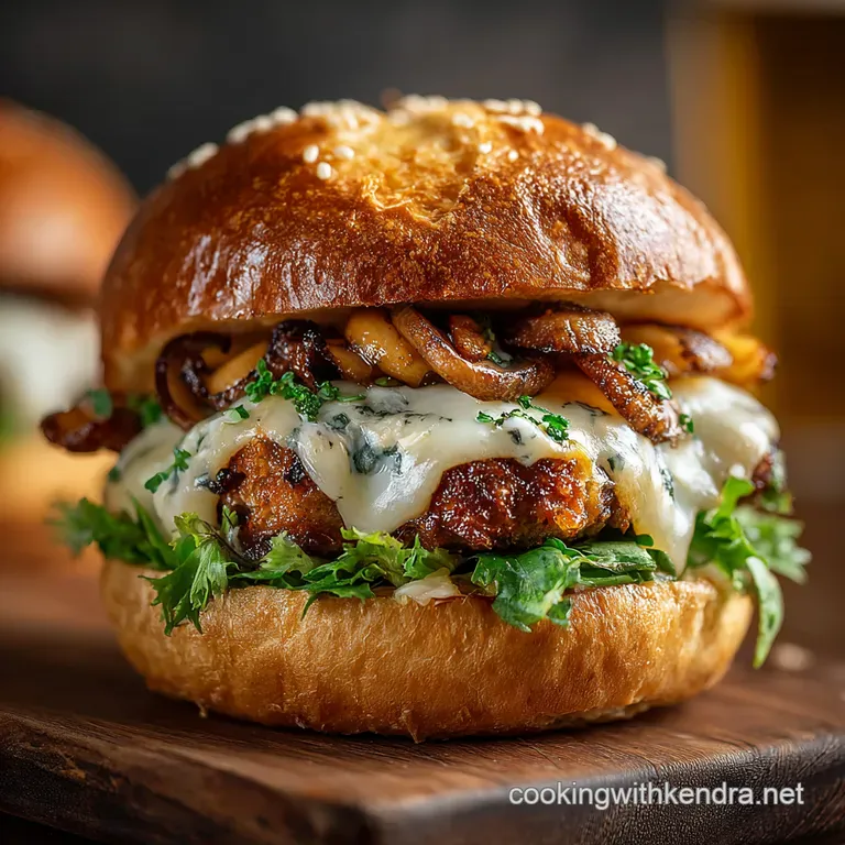 The Ultimate Grilled Portobello Burger Beyond the Bun presentation