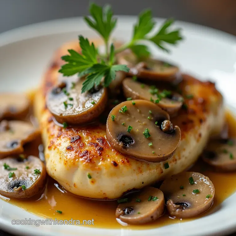 The Ultimate PanSeared Creamy Mushroom Chicken with Thyme Sherry