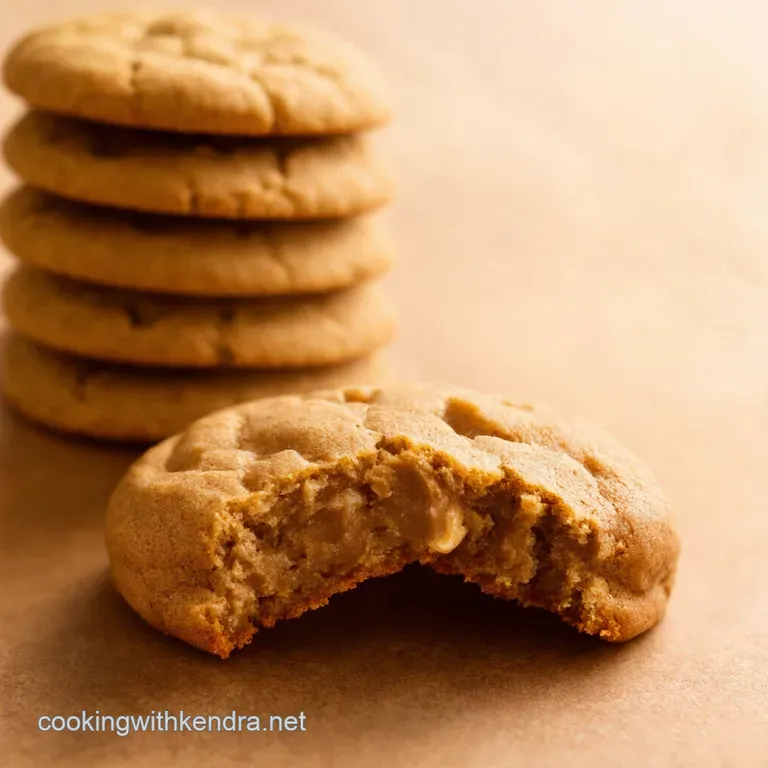 The Ultimate Soft Chewy Peanut Butter Cookies presentation