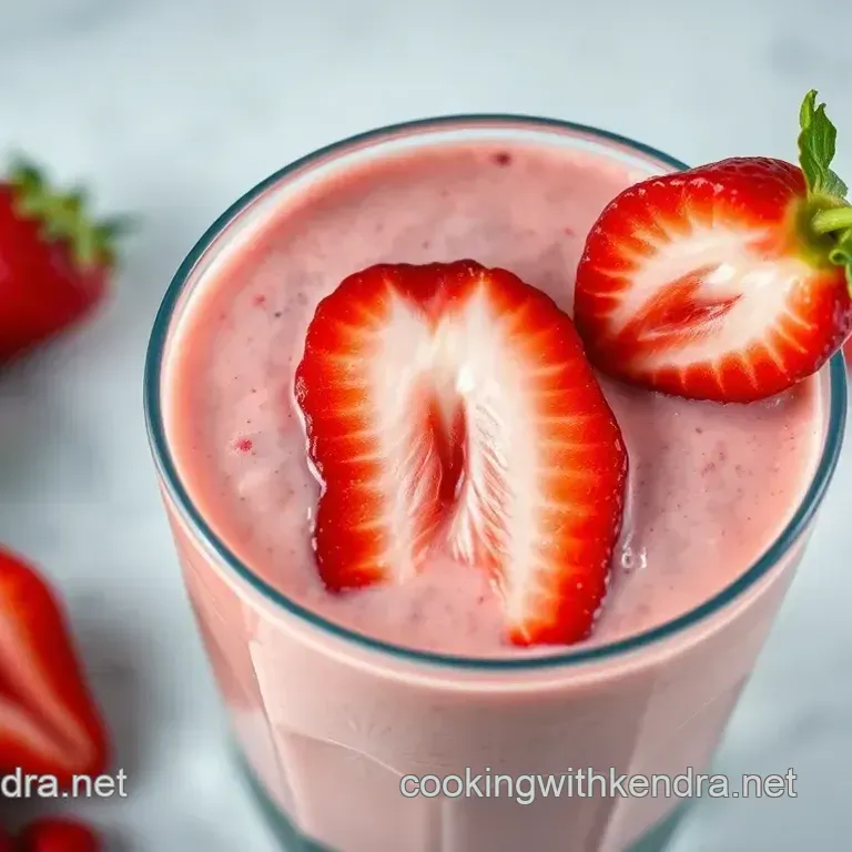 The Ultimate Strawberry Sunshine Smoothie