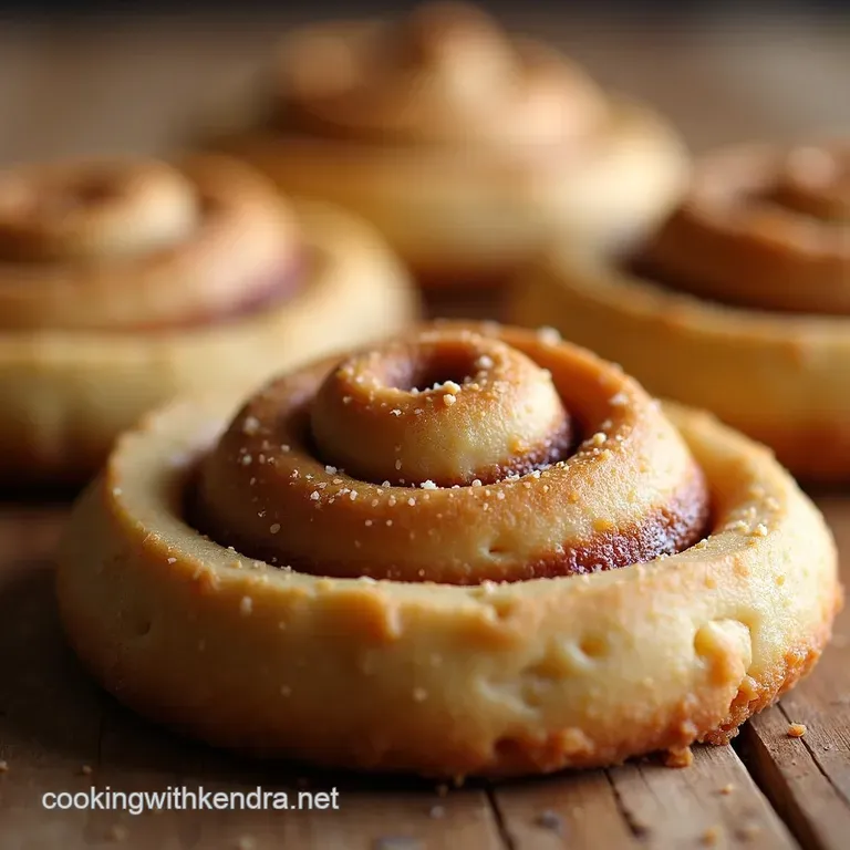 The Ultimate Swirl Soft Gooey Cinnamon Roll Cookies presentation