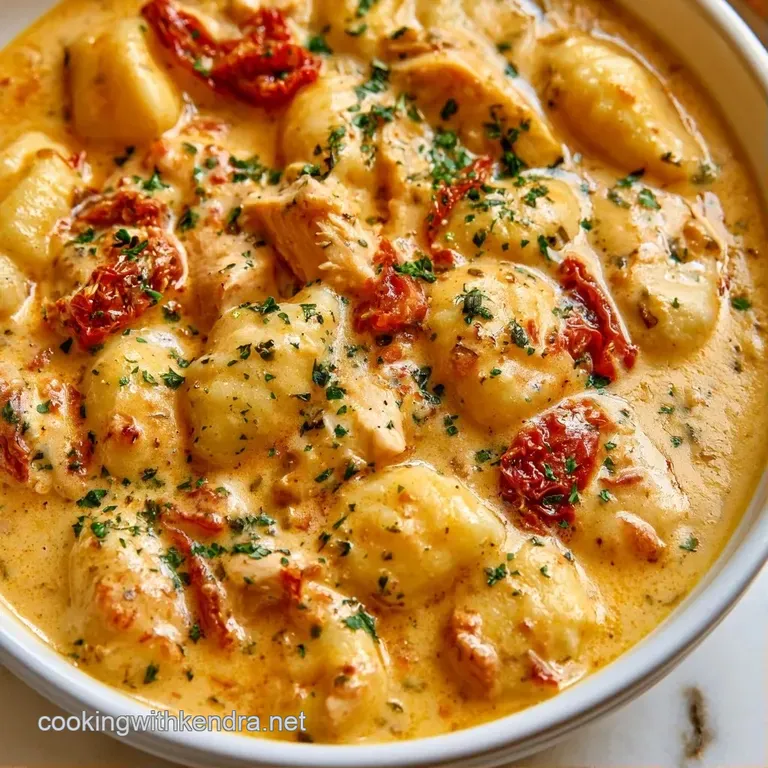 A white porcelain bowl filled with vibrant red soup, topped with fresh basil and a swirl of heavy cream.