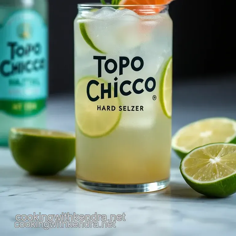 Topo Chico Hard Seltzer Spritz: A Refreshing Twist on a Classic Cocktail presentation