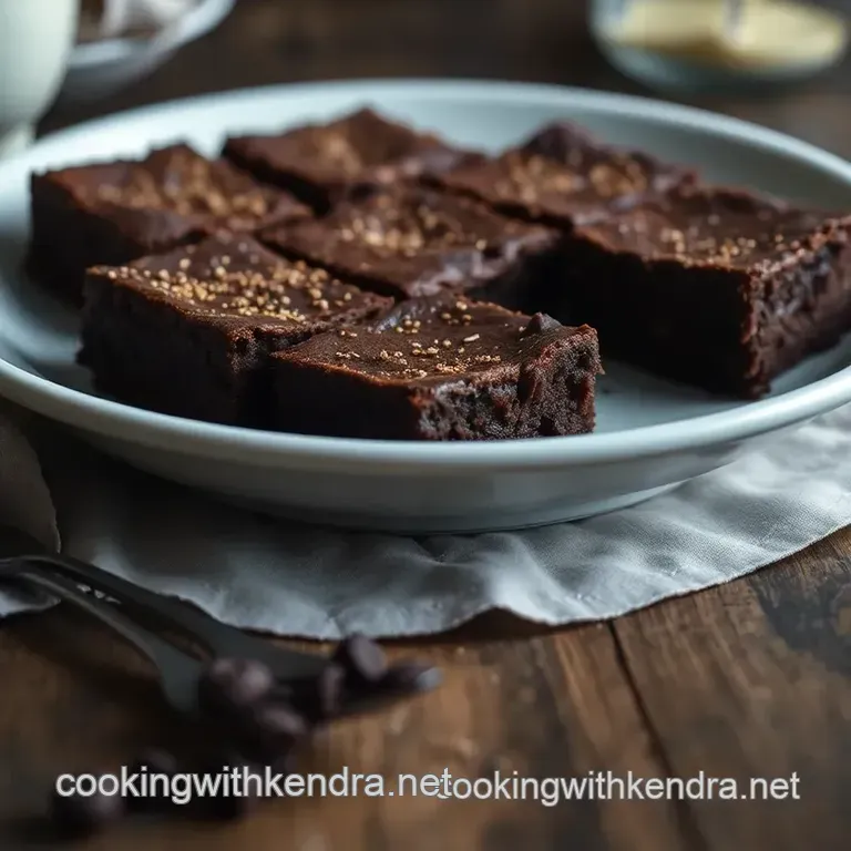 Triple Delight: Coffee Liqueur Brownies Mousse and Tiramisu presentation