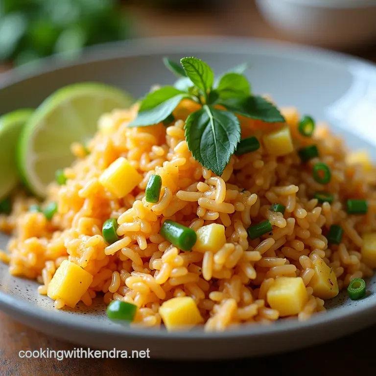 Tropical Getaway Easy Pineapple Fried Rice