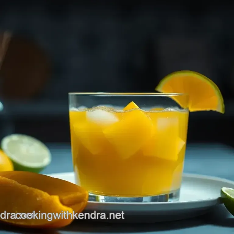 Tropical Mango Bliss Cocktail
