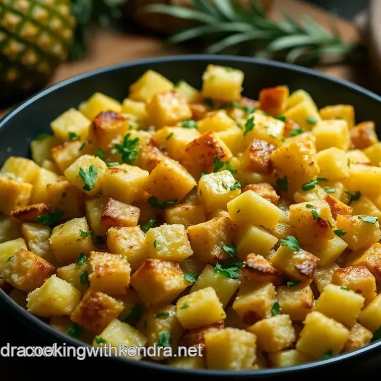 Easy Tropical Pineapple Stuffing: A Delightful Family Favorite