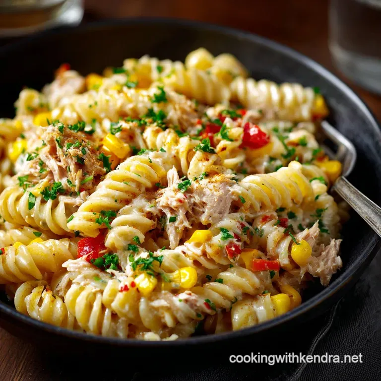 Tuna and Sweetcorn Pasta: The Zesty Creamy 25-Minute Comfort Food Champion