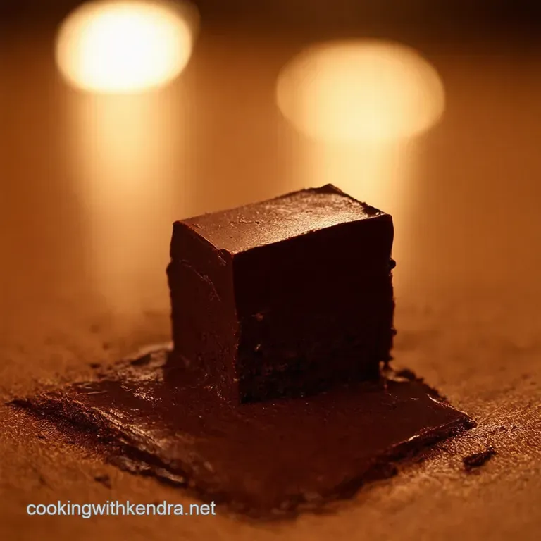 Twoingredient Dreamy Chocolate Ganache presentation
