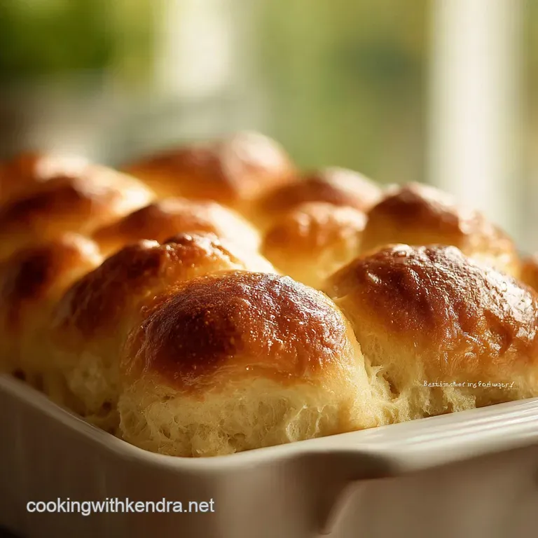 Dinner Rolls: the Ultimate Buttery Fluffy Sunday Lunch Staple presentation